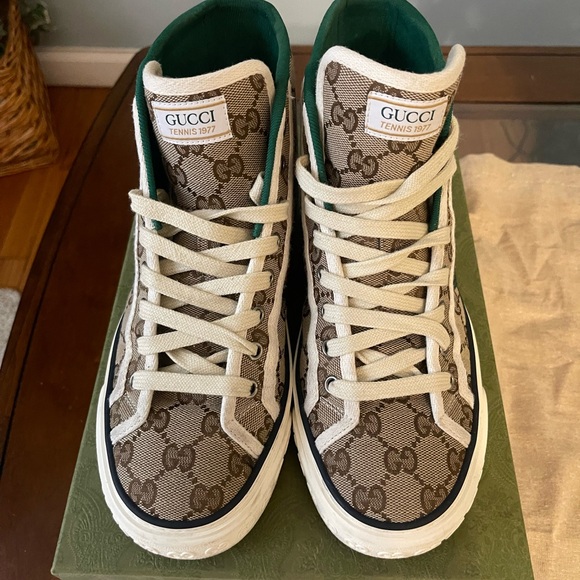 Gucci Shoes - Gucci Women’s size 8 1977 high rise sneakers